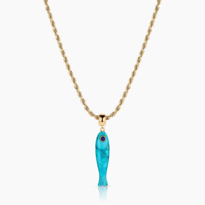 Fortuna Howlite Fish Bail