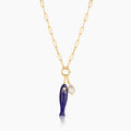 Fortuna Lapis Fish Colette Necklace