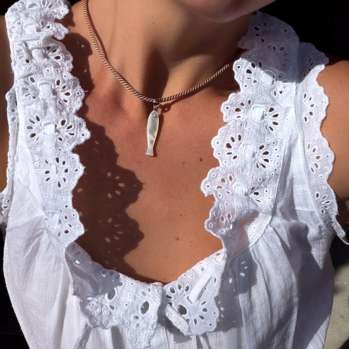 Fortuna Mother Of Pearl Fish Bail