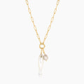 Fortuna Mother Of Pearl Fish Colette Necklace