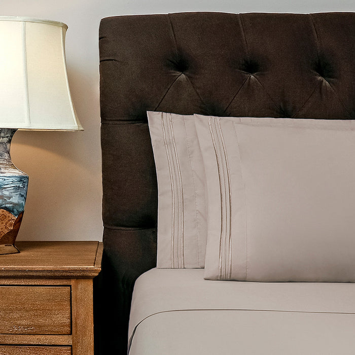 Full Sheets, 1800 Thread Count Ultra-Comfort, Deep Pocket, Hypoallergenic Sheets