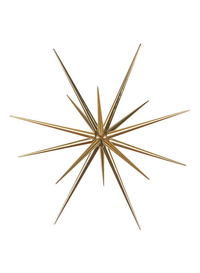 Gold Starburst Ornament Decor Jamali Garden
