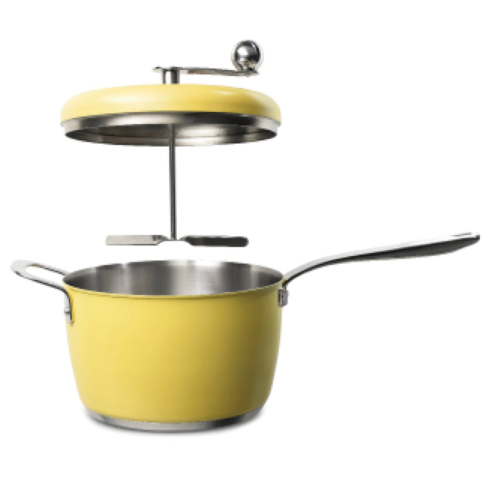 Golden Pop Stainless Steel Stovetop Popcorn Popper
