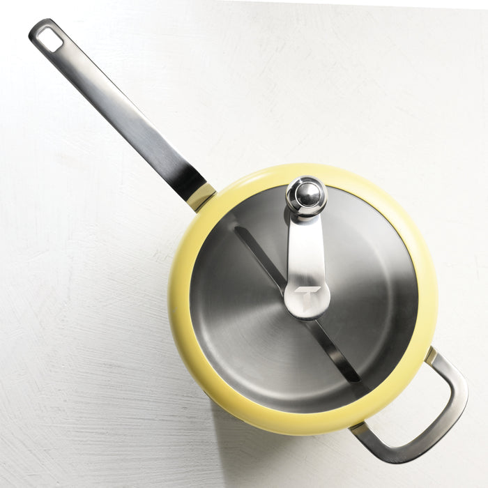 Golden Pop Stainless Steel Stovetop Popcorn Popper