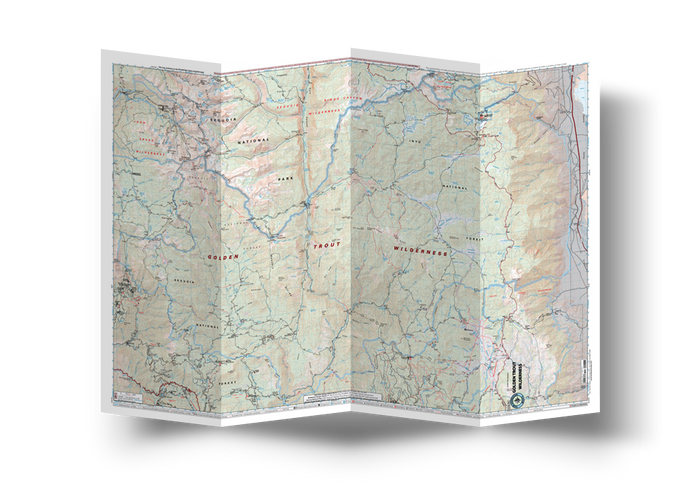 Golden Trout Wilderness Map