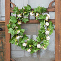 Green Cotton Wreath