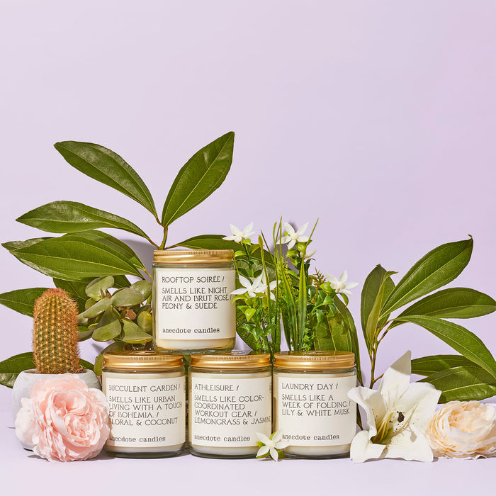 Groundbreaking Floral Bundle - Anecdote Candles