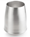 GSI Glacier Stainless Stemless Wine Glass