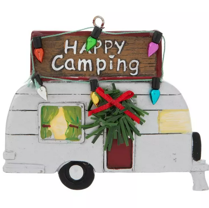 Happy Camping Ornament