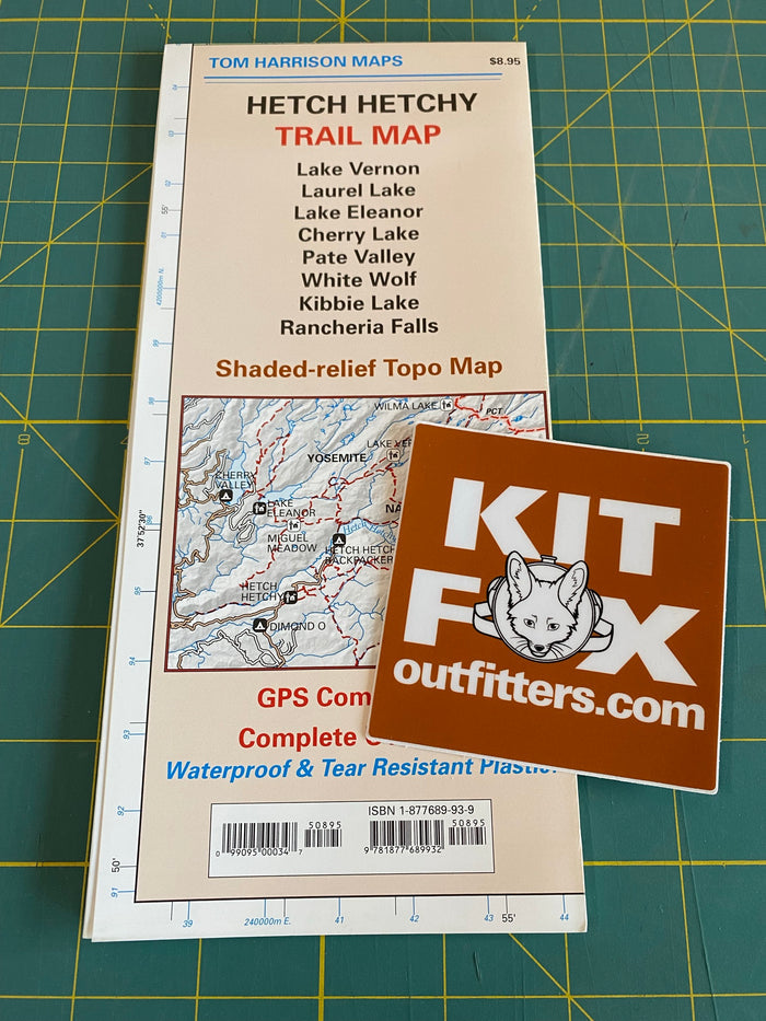 Hetch Hetchy Trail Map