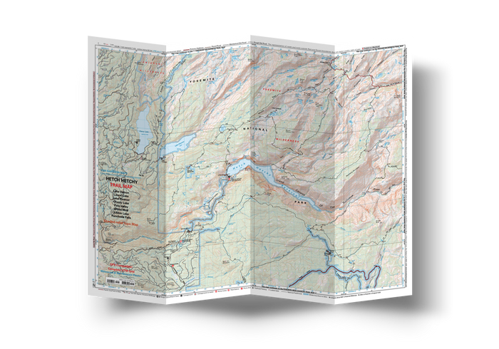 Hetch Hetchy Trail Map