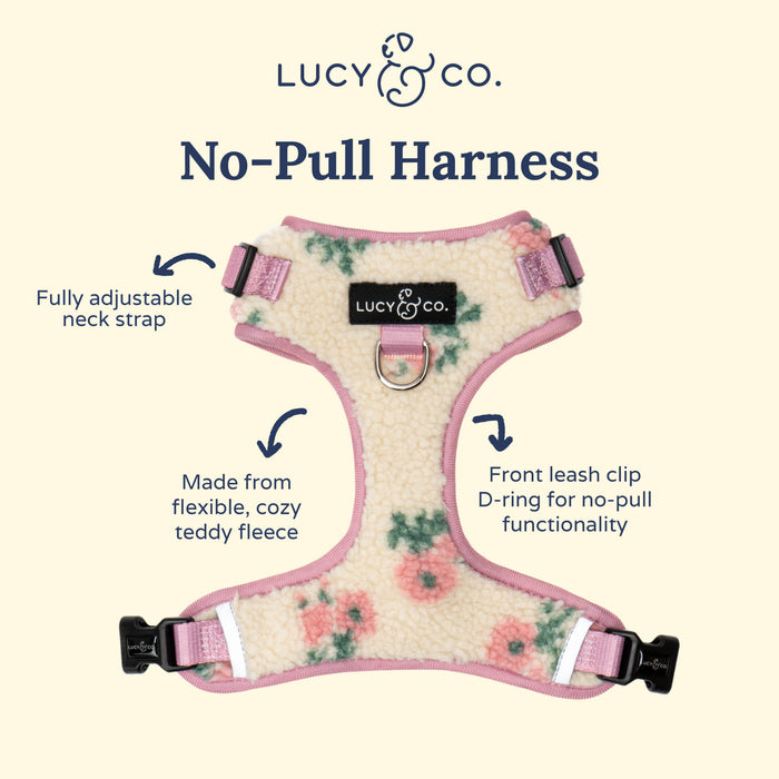 In Full Bloom Fleece No-Pull Harness