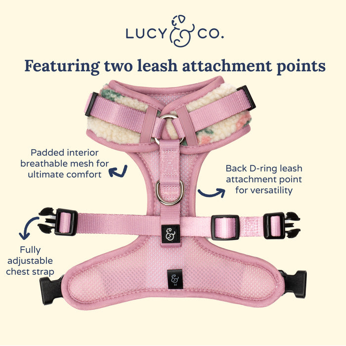 In Full Bloom Fleece No-Pull Harness