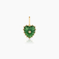 Isabel Green Jade Heart