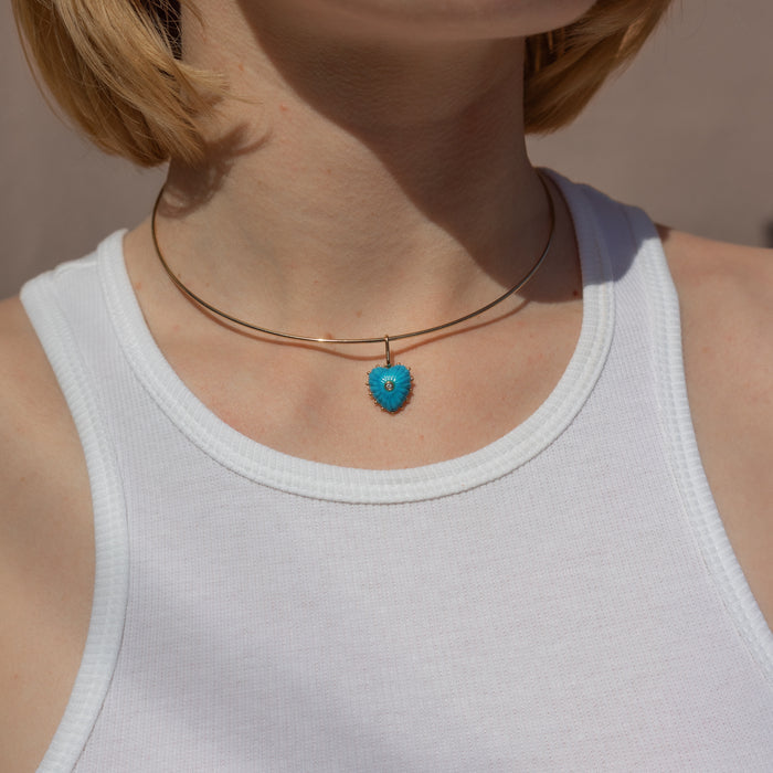 Isabel Howlite Heart