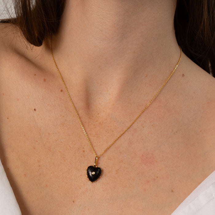 Isabel Onyx Heart
