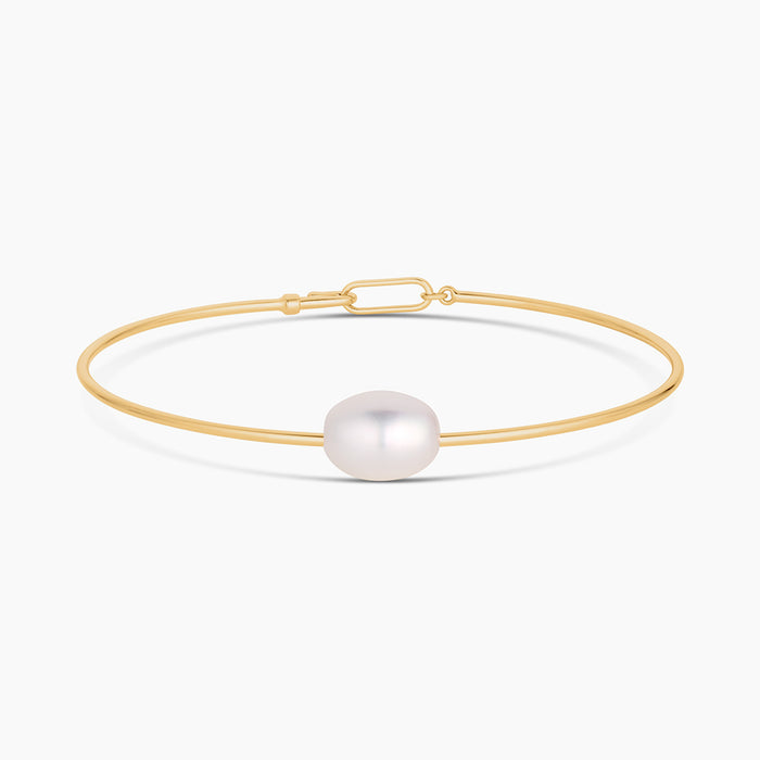 Isla Pearl Bangle Bracelet