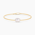 Isla Pearl Bangle Bracelet