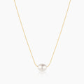 Isla Pearl Snake Chain Necklace