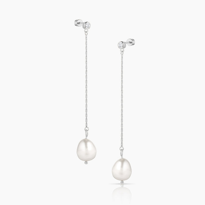 Isla Pearl Swing Earrings