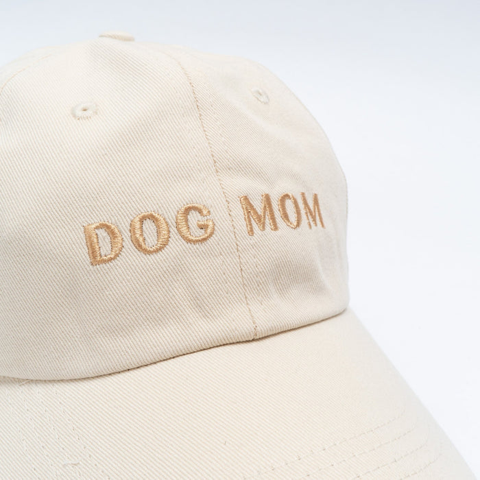Neutral and stylish dog mom hat by Lucy & Co.