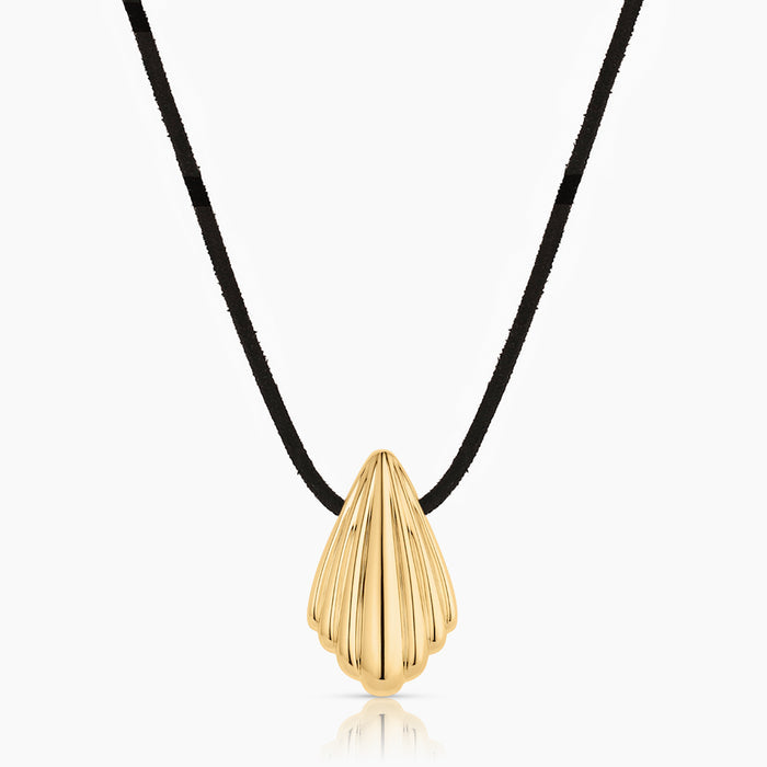 La Sirena Leather Cord Necklace