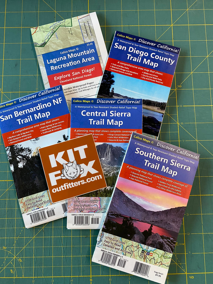 Laguna Mountain Recreation Area Trail Map