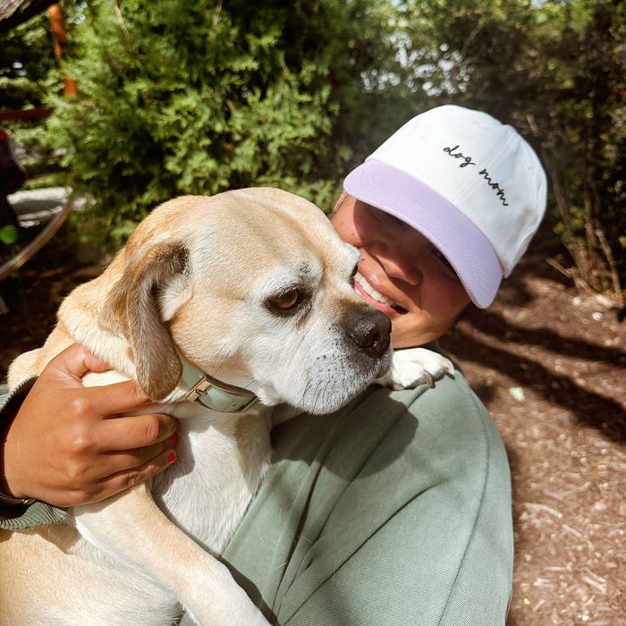 Lavender 2-Tone Dog Mom Hat