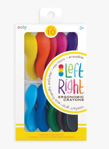 Left Right Crayons