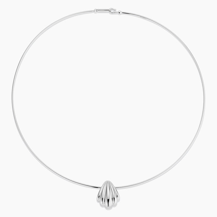 Rhodium Plated / Monet Slim Choker