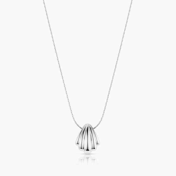Rhodium Plated / 16-18" Catalina Snake Chain