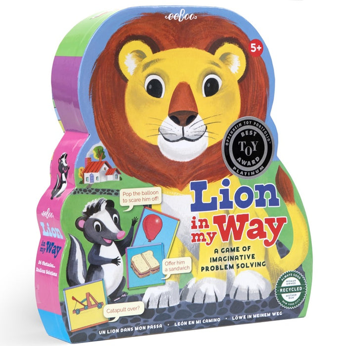 Lion in My Way Shaped Game