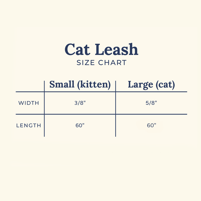 Looking Sharp Cat Leash