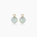 Lucille Aquamarine Earring Charms