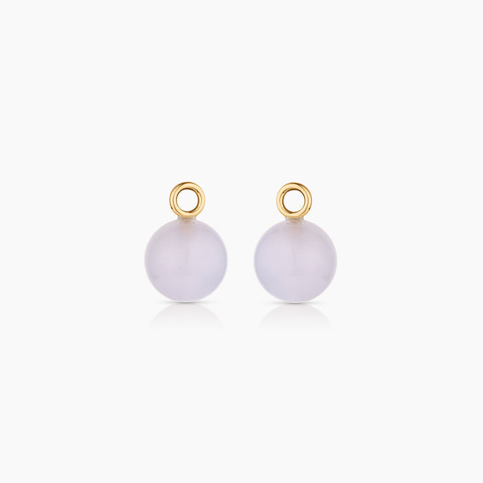 Lucille Blue Lace Earring Charms