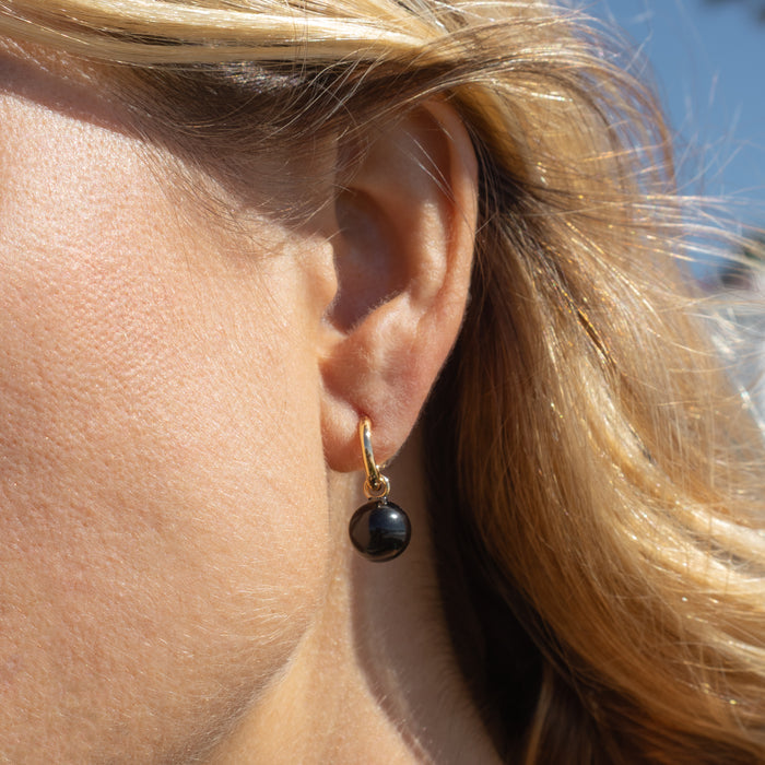 Lucille Onyx Earring Charms