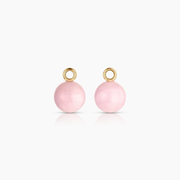 Lucille Orchid Stone Earring Charms