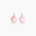 Lucille Orchid Stone Earring Charms