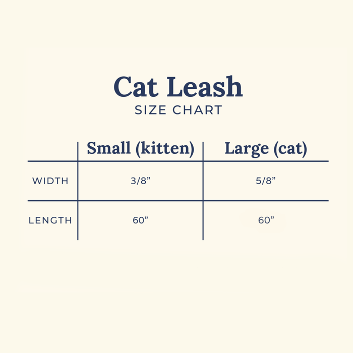 Lucy & Co. x Parks Project Geyser Cat Leash