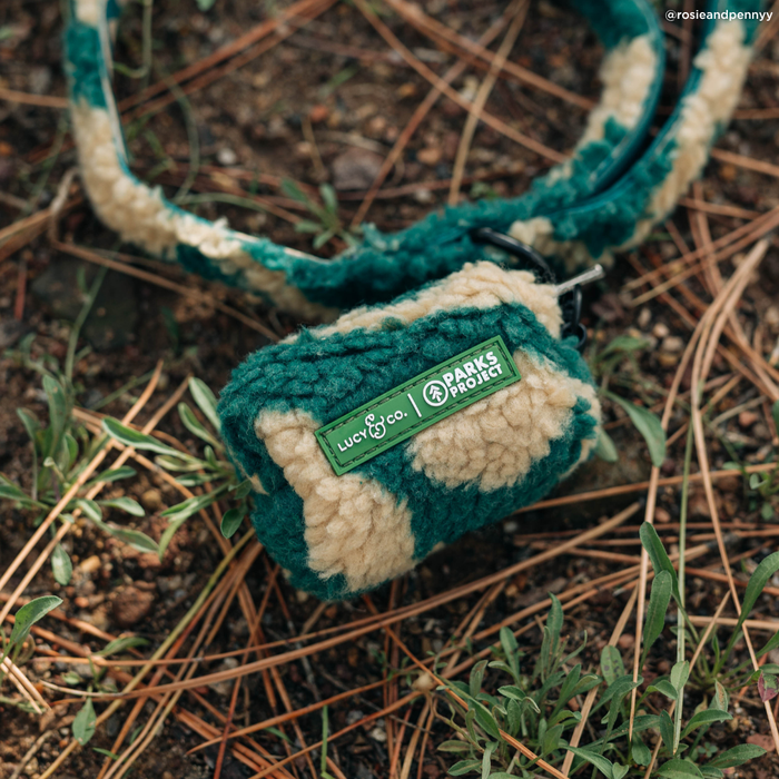 Lucy & Co. x Parks Project Geyser Fleece Poop Bag Holder