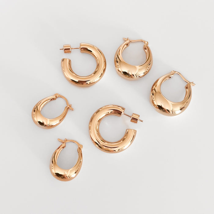 Lumi Petite Hoop Earrings