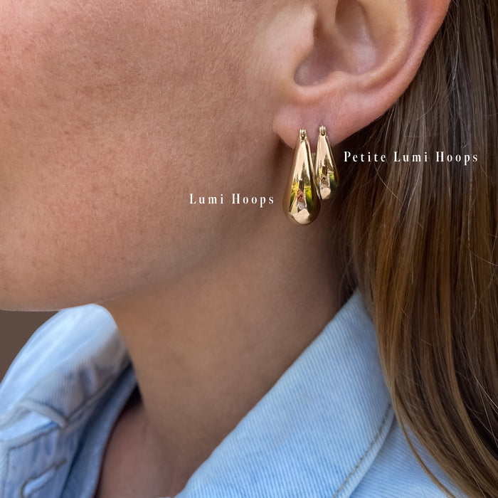 Lumi Petite Hoop Earrings