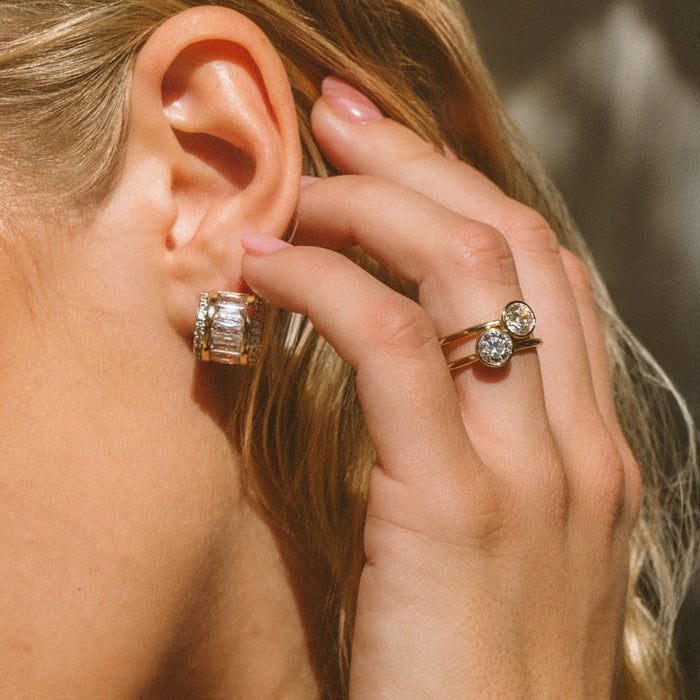 Lumière Hoop Earrings