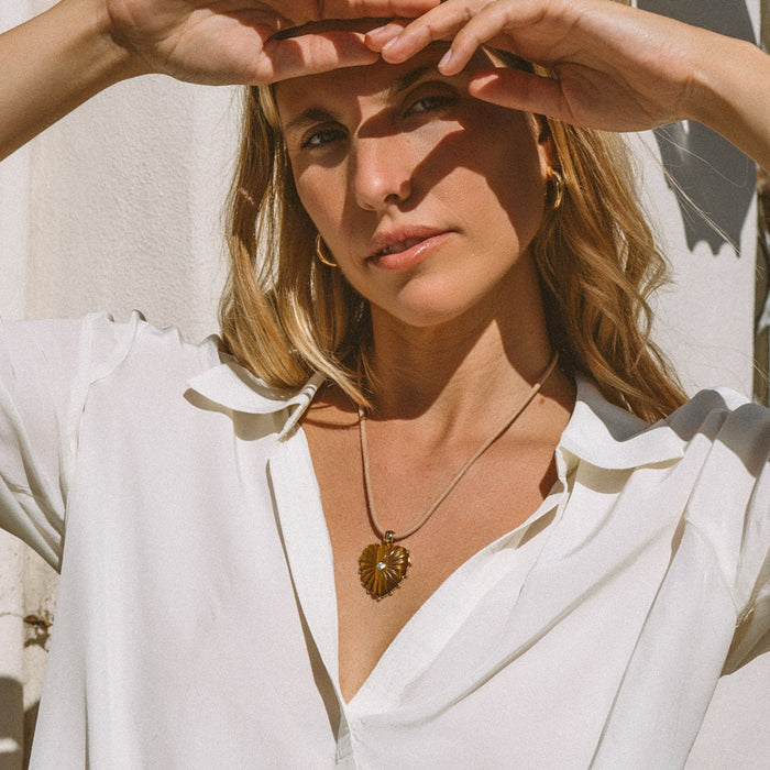 Malene Leather Cord Necklace