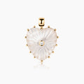 Malene Mother Of Pearl Heart Bail