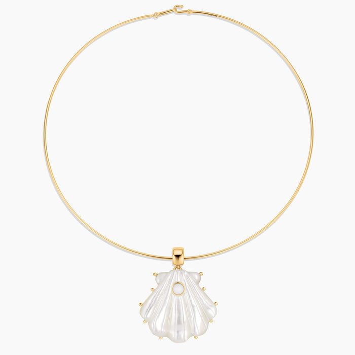 Marea Mother Of Pearl Shell Bail