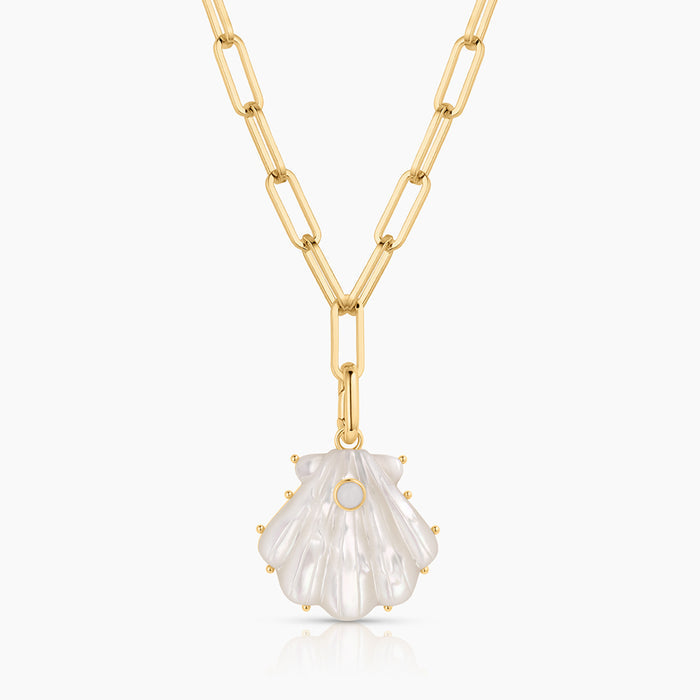 Marea Mother Of Pearl Shell Clip