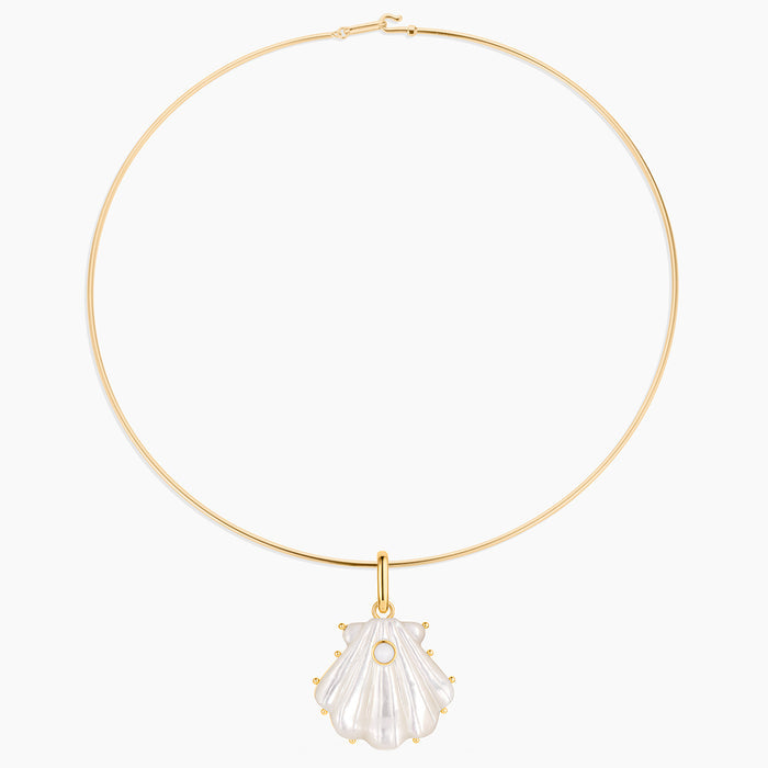 Marea Mother Of Pearl Shell Clip