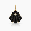Marea Onyx Shell Clip