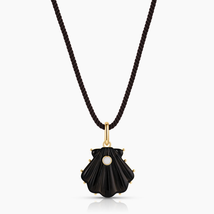 Marea Onyx Shell Clip